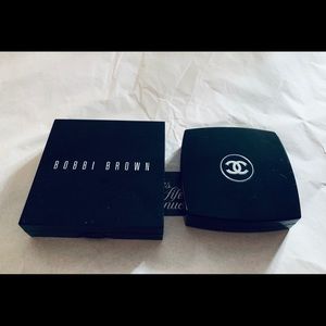 Chanel and Bobbi Brown powder case